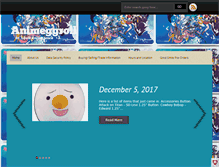 Tablet Screenshot of animeggroll.com
